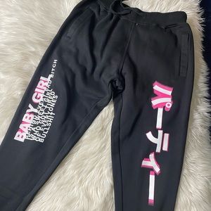 Black sweatpants new with tags